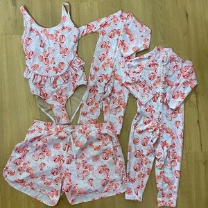 Kortni Jeane family swimsuit sets